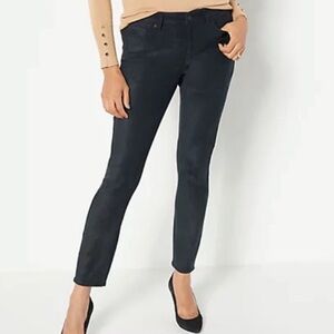 NWT Yummy‎ Tummy Black Skinny Jeans Size 27